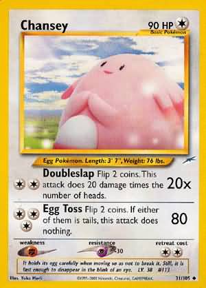 Chansey (31/105) [Neo Destiny Unlimited] | Exor Games Truro