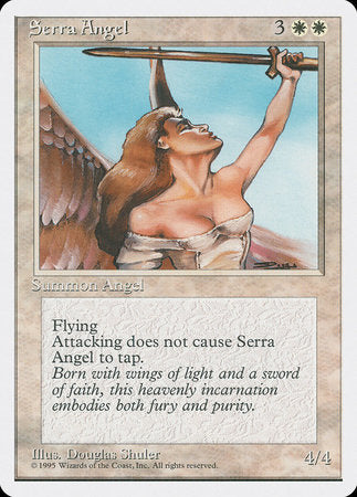 Serra Angel [Fourth Edition] | Exor Games Truro