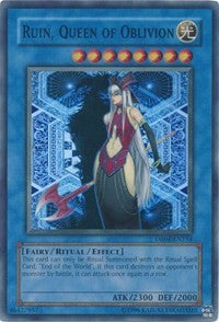 Ruin, Queen of Oblivion [DR04-EN154] Super Rare | Exor Games Truro