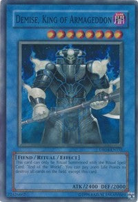 Demise, King of Armageddon [DR04-EN155] Super Rare | Exor Games Truro