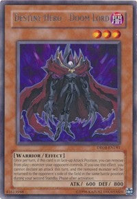 Destiny Hero - Doom Lord [DR04-EN181] Rare | Exor Games Truro
