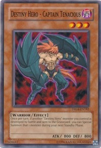 Destiny Hero - Captain Tenacious [DR04-EN182] Common | Exor Games Truro