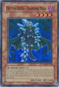Destiny HERO - Diamond Dude [DR04-EN183] Super Rare | Exor Games Truro