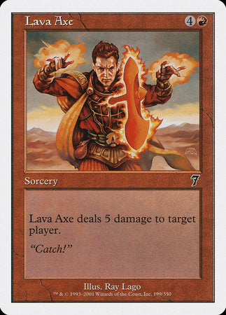 Lava Axe [Seventh Edition] | Exor Games Truro