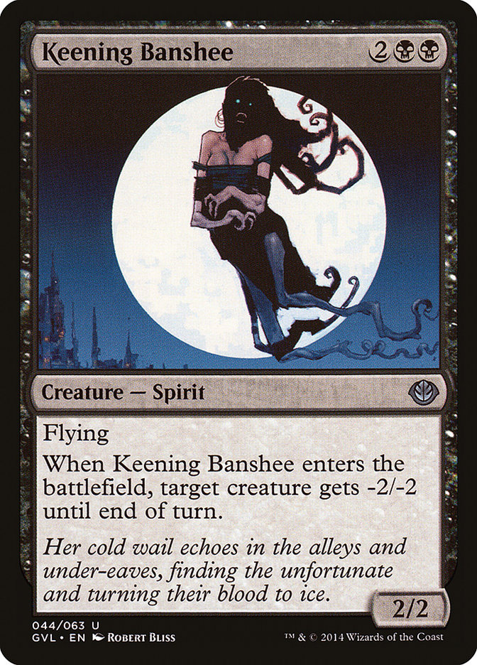 Keening Banshee (Garruk vs. Liliana) [Duel Decks Anthology] | Exor Games Truro