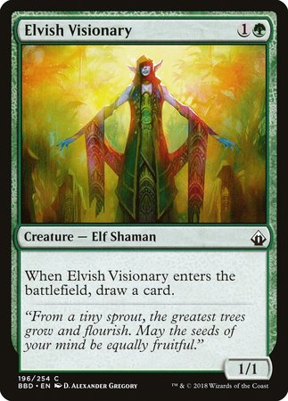 Elvish Visionary [Battlebond] | Exor Games Truro