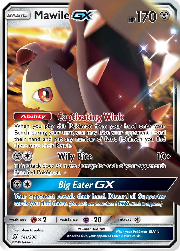 Mawile GX (141/236) [Sun & Moon: Unified Minds] | Exor Games Truro