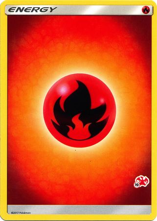 Fire Energy (Charizard Stamp #19) [Battle Academy 2020] | Exor Games Truro