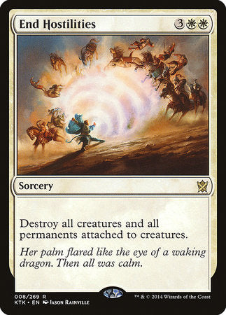 End Hostilities [Khans of Tarkir] | Exor Games Truro