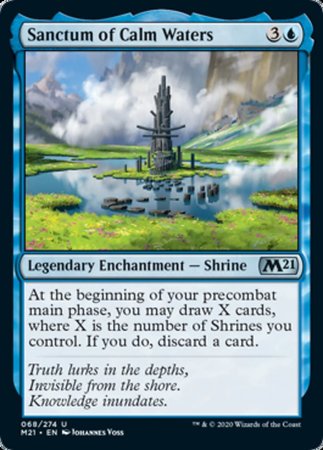 Sanctum of Calm Waters [Core Set 2021] | Exor Games Truro