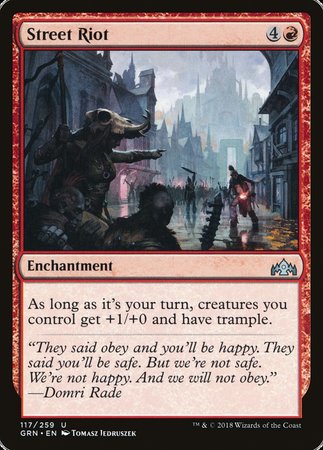 Street Riot [Guilds of Ravnica] | Exor Games Truro