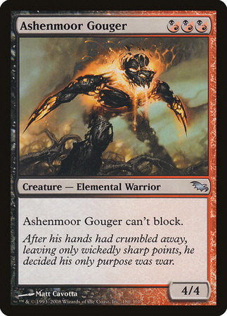 Ashenmoor Gouger [Shadowmoor] | Exor Games Truro