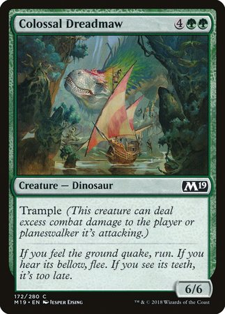 Colossal Dreadmaw [Core Set 2019] | Exor Games Truro