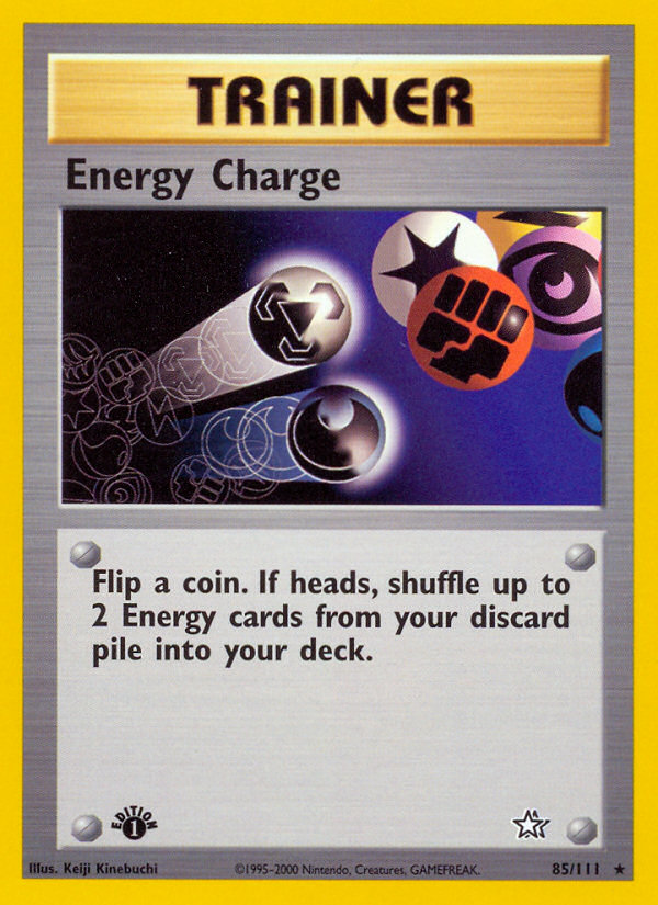 Energy Charge (85/111) [Neo Genesis 1st Edition] | Exor Games Truro