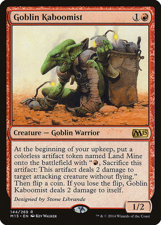 Goblin Kaboomist [Magic 2015] | Exor Games Truro