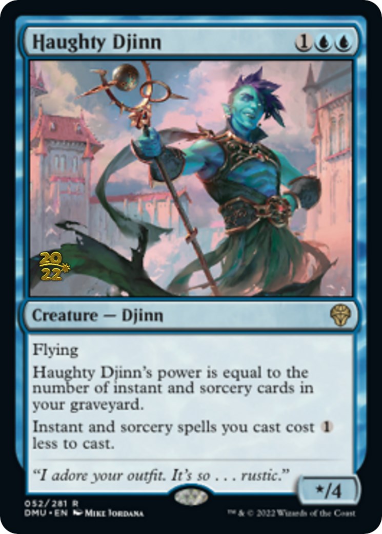 Haughty Djinn [Dominaria United Prerelease Promos] | Exor Games Truro