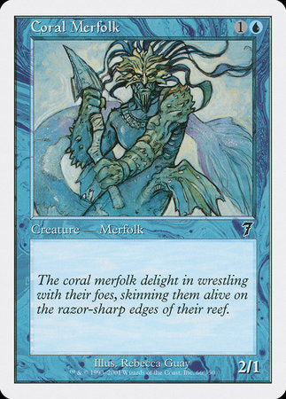 Coral Merfolk [Seventh Edition] | Exor Games Truro