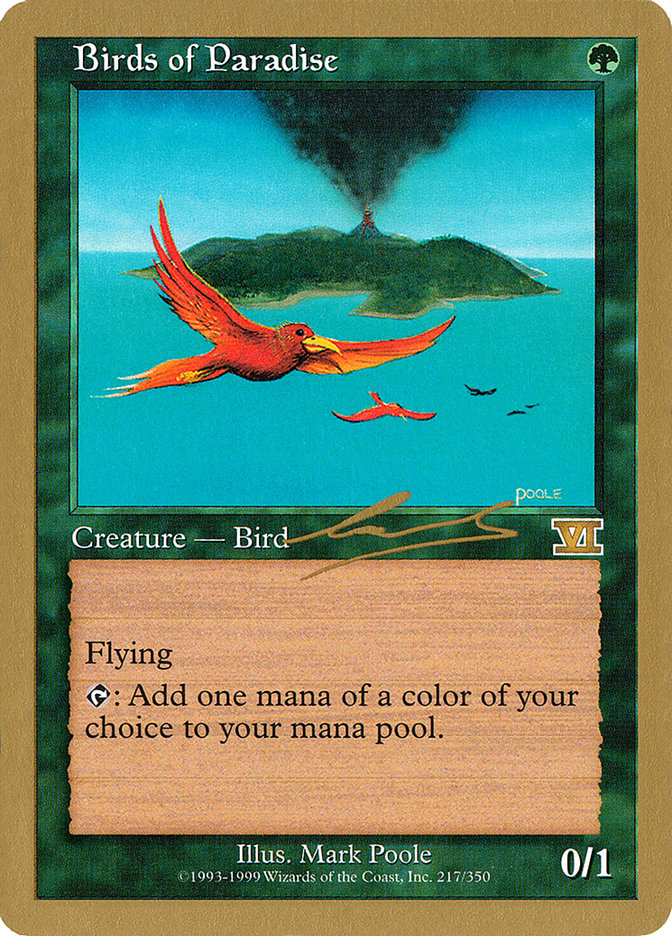 Birds of Paradise (Nicolas Labarre) [World Championship Decks 2000] | Exor Games Truro