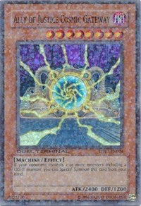 Ally of Justice Cosmic Gateway [DT02-EN028] Super Rare | Exor Games Truro