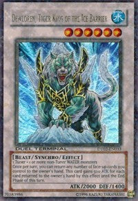 Dewloren, Tiger King of the Ice Barrier [DT02-EN033] Ultra Rare | Exor Games Truro