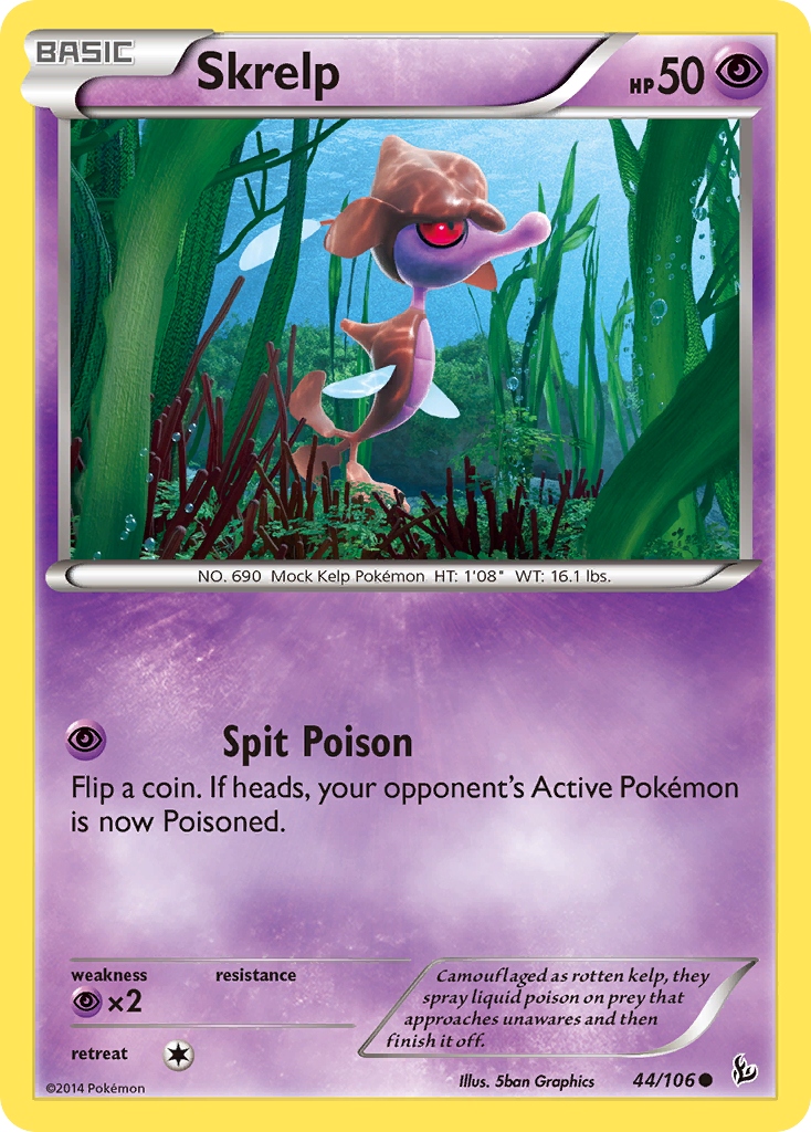 Skrelp (44/106) [XY: Flashfire] | Exor Games Truro