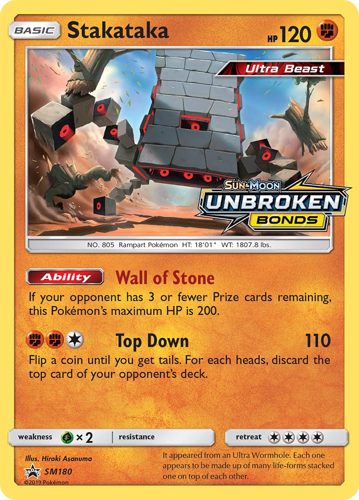 Stakataka (SM180) [Sun & Moon: Black Star Promos] | Exor Games Truro