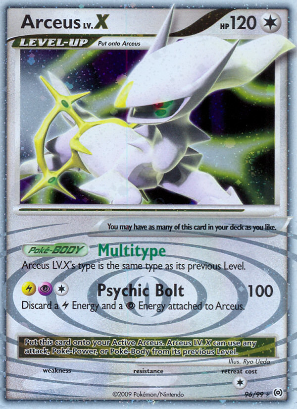 Arceus LV.X (96/99) [Platinum: Arceus] | Exor Games Truro