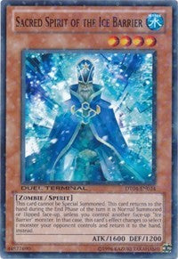 Sacred Spirit of the Ice Barrier [DT04-EN034] Common | Exor Games Truro