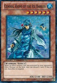 General Raiho of the Ice Barrier [DT04-EN035] Super Rare | Exor Games Truro