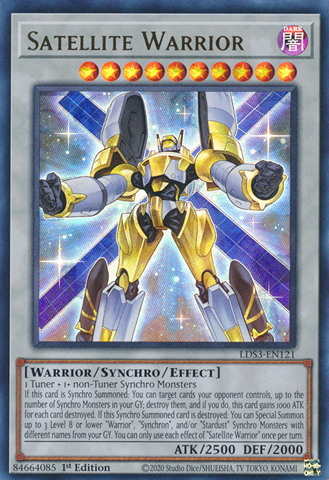 Satellite Warrior [LDS3-EN121] Ultra Rare | Exor Games Truro