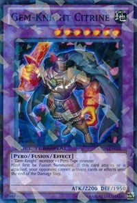 Gem-Knight Citrine [DT06-EN035] Super Rare | Exor Games Truro