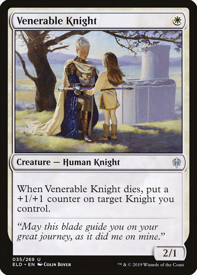 Venerable Knight [Throne of Eldraine] | Exor Games Truro