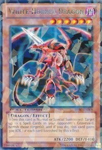 White-Horned Dragon [DT07-EN009] Rare | Exor Games Truro