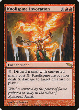 Knollspine Invocation [Shadowmoor] | Exor Games Truro