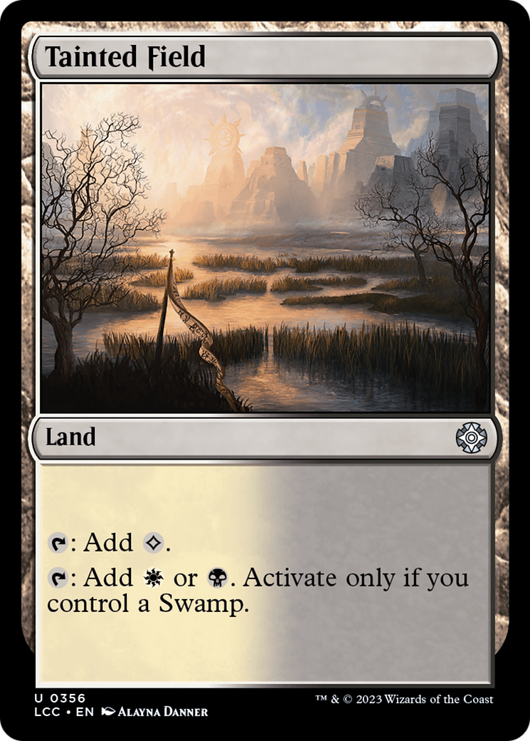 Tainted Field [The Lost Caverns of Ixalan Commander] | Exor Games Truro