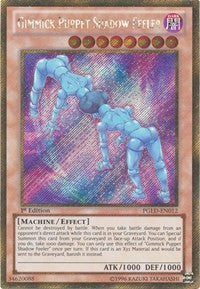 Gimmick Puppet Shadow Feeler [PGLD-EN012] Gold Secret Rare | Exor Games Truro