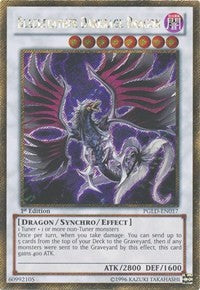 Blackfeather Darkrage Dragon [PGLD-EN017] Gold Secret Rare | Exor Games Truro