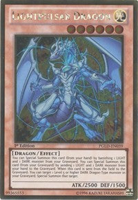 Lightpulsar Dragon [PGLD-EN039] Gold Rare | Exor Games Truro