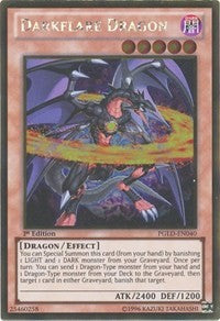 Darkflare Dragon [PGLD-EN040] Gold Rare | Exor Games Truro