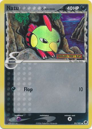 Natu (55/101) (Delta Species) (Stamped) [EX: Dragon Frontiers] | Exor Games Truro