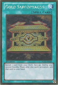 Gold Sarcophagus [PGLD-EN068] Gold Rare | Exor Games Truro