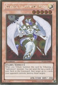 Celestia, Lightsworn Angel [PGLD-EN087] Gold Rare | Exor Games Truro