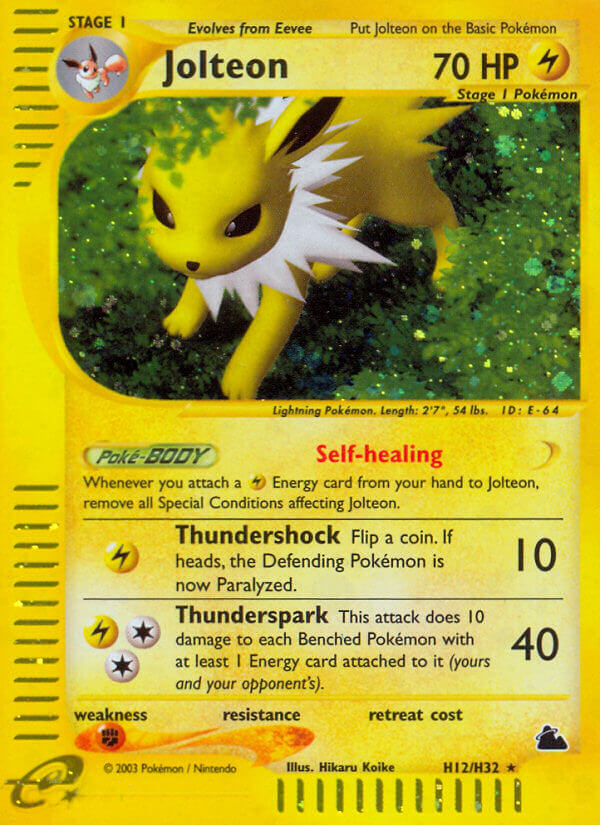 Jolteon (H12/H32) [Skyridge] | Exor Games Truro