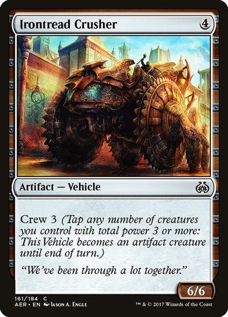 Irontread Crusher [Aether Revolt] | Exor Games Truro