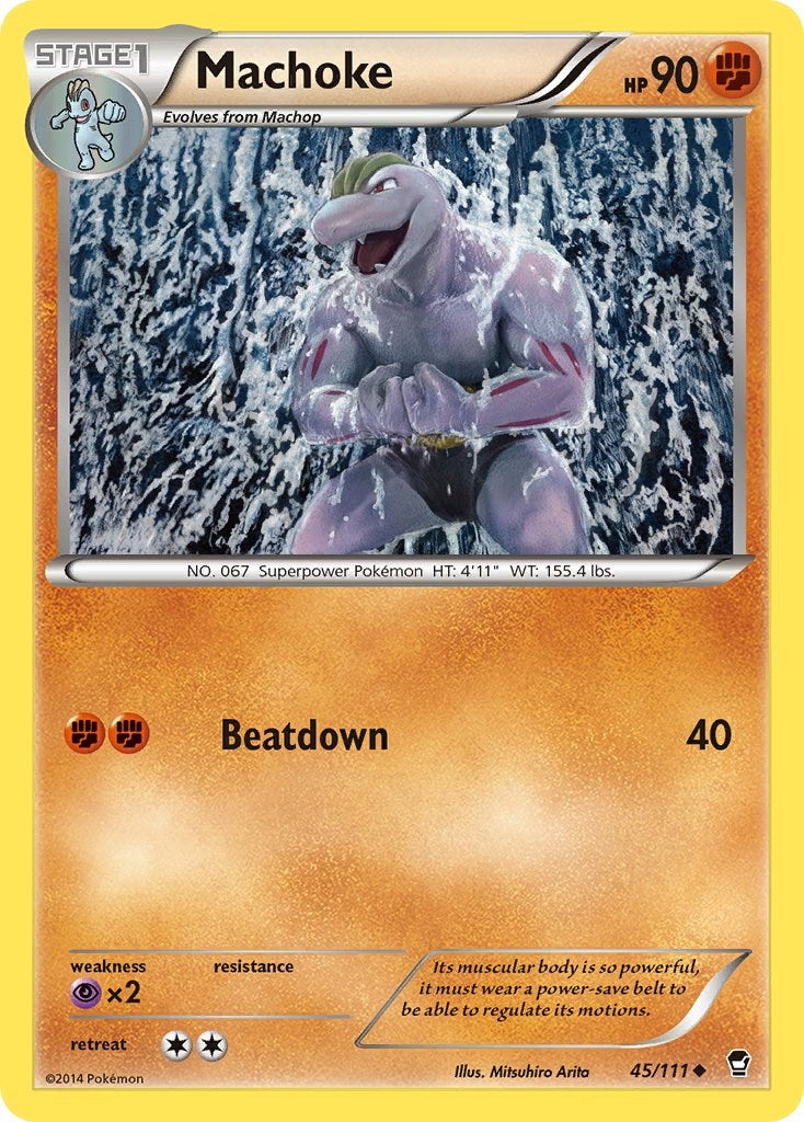 Machoke (45/111) [XY: Furious Fists] | Exor Games Truro