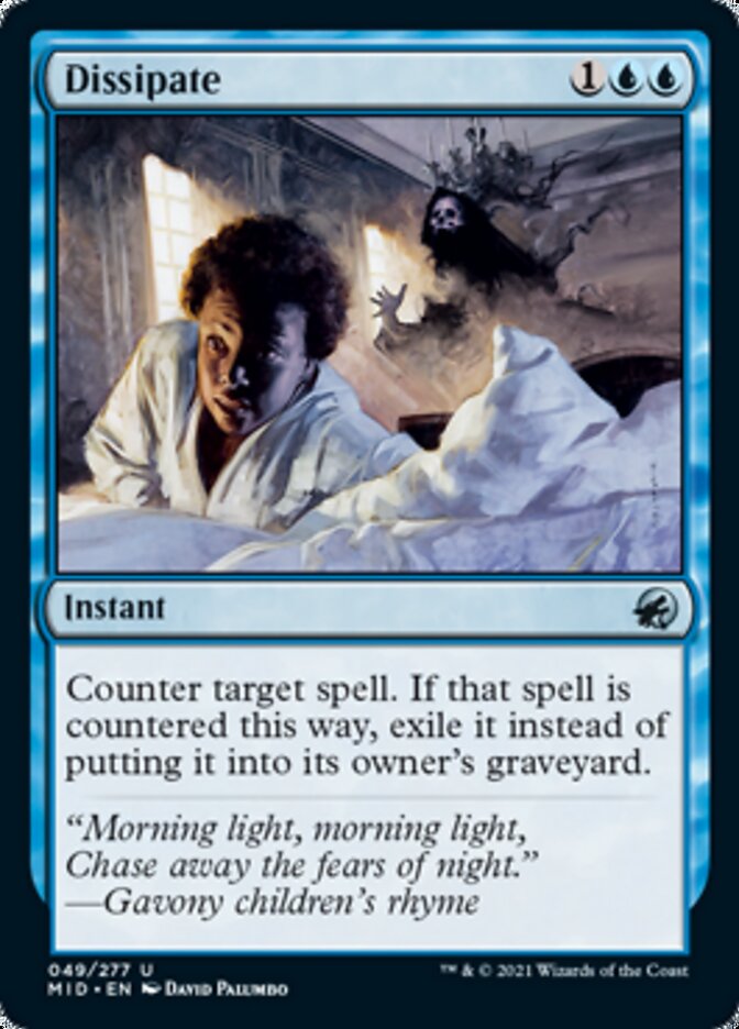 Dissipate [Innistrad: Midnight Hunt] | Exor Games Truro