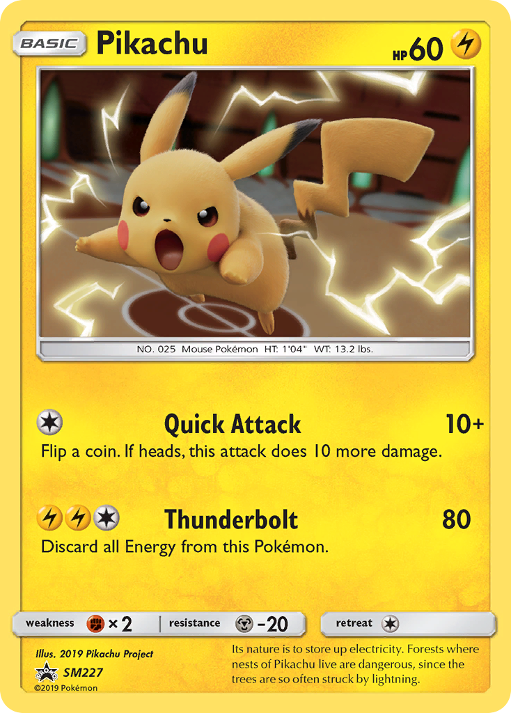 Pikachu (SM227) [Sun & Moon: Black Star Promos] | Exor Games Truro