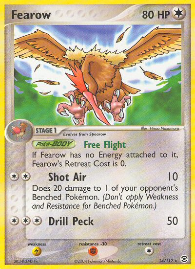 Fearow (24/112) [EX: FireRed & LeafGreen] | Exor Games Truro