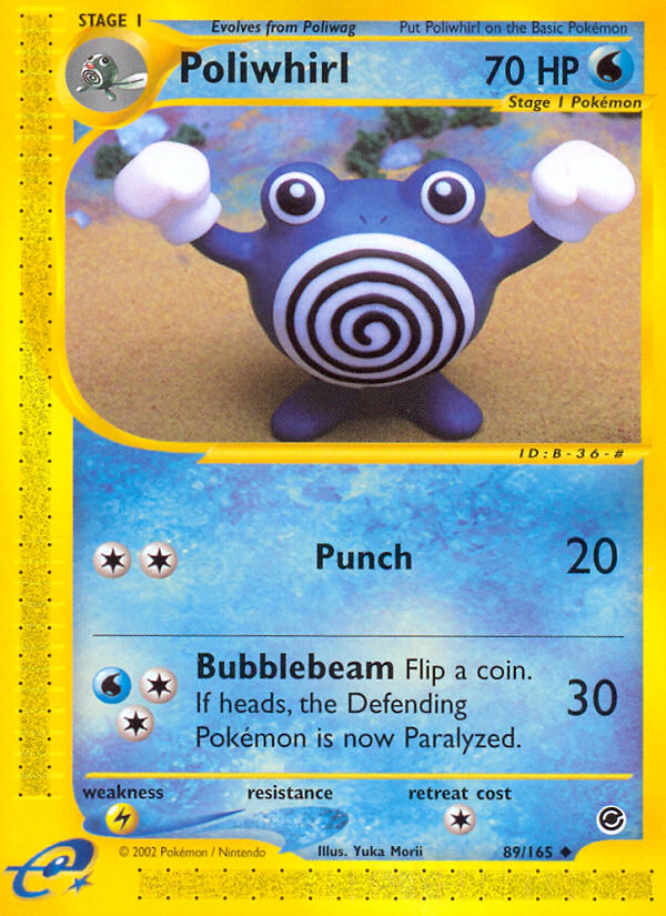 Poliwhirl (89/165) [Expedition: Base Set] | Exor Games Truro