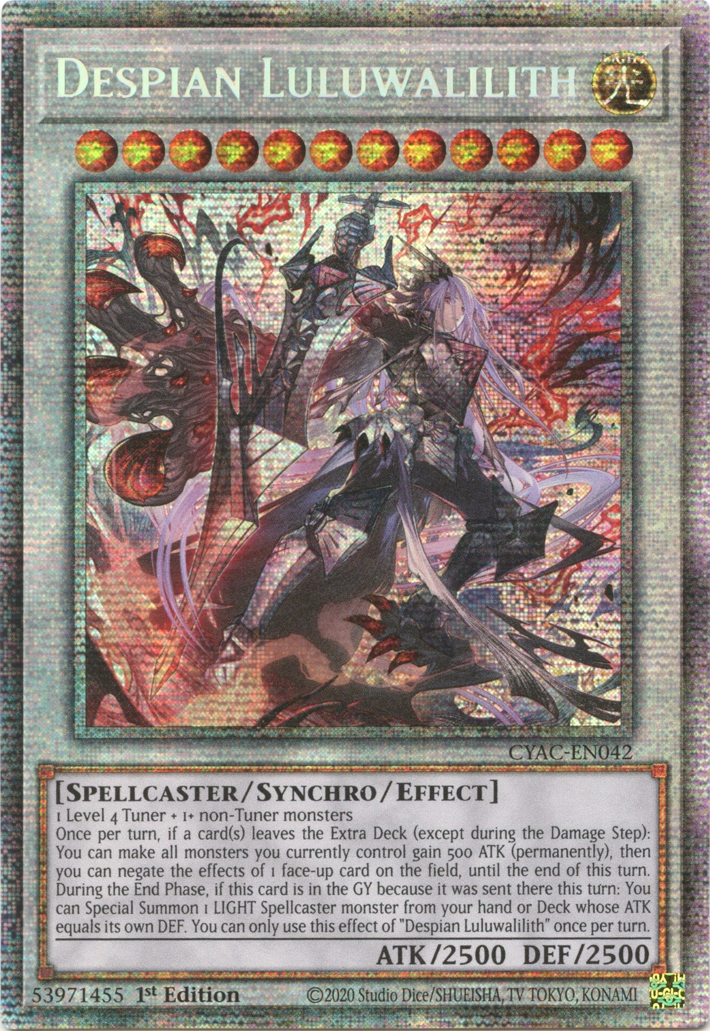 Despian Luluwalilith [CYAC-EN042] Starlight Rare | Exor Games Truro